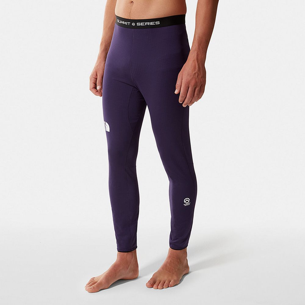 The North Face Pants Mens Australia - The North Face Amk L1 Dot Fleece Black Purple Mountaineering (